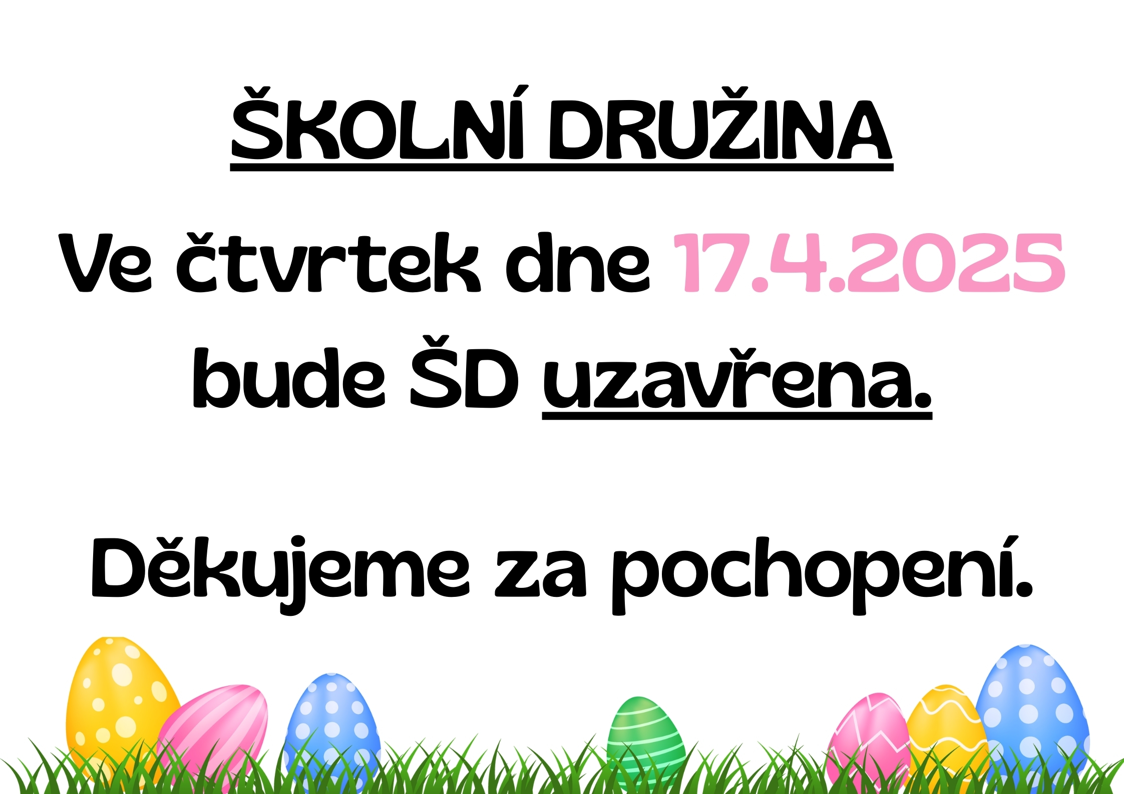 Změna provozní  doby