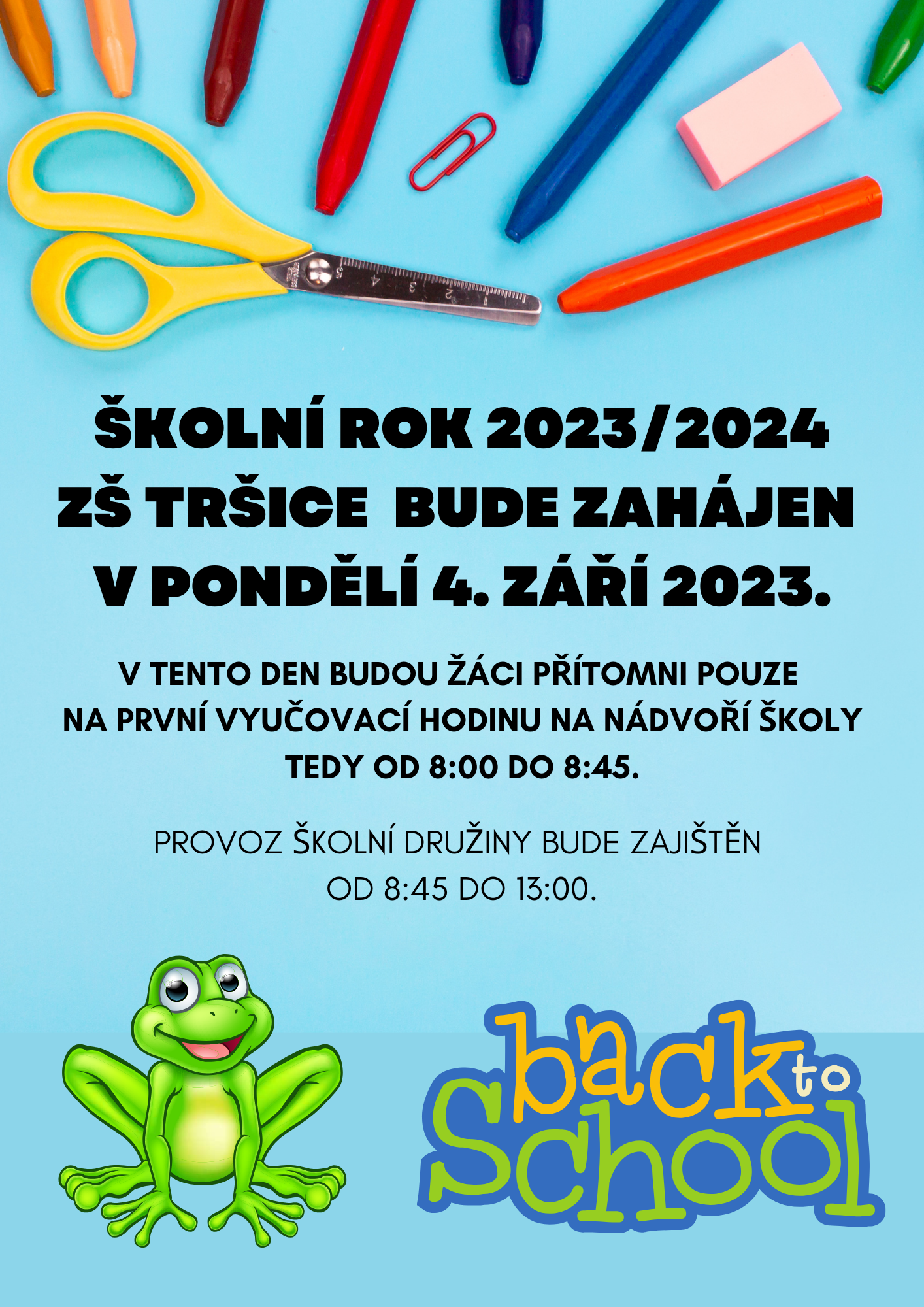 Zahájení školního roku 2023/24