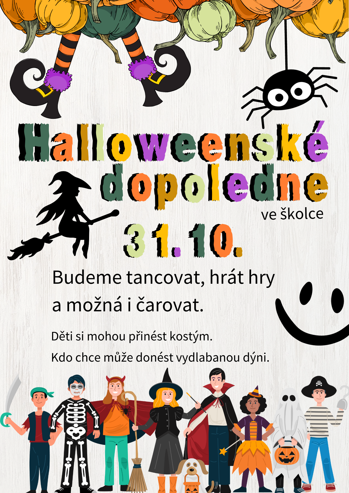 Halloweenské odpoledne